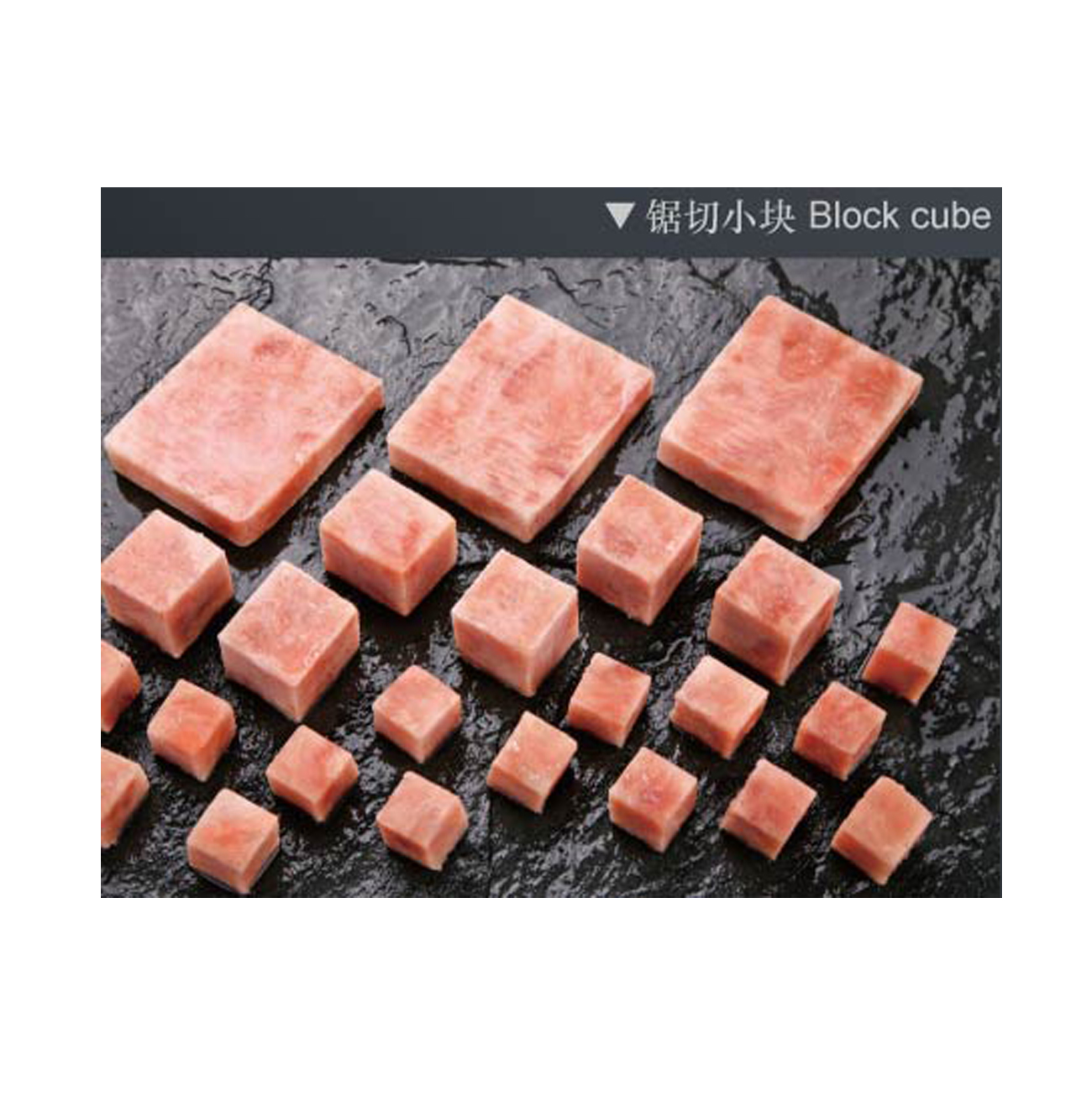 Salmon Block Cubes